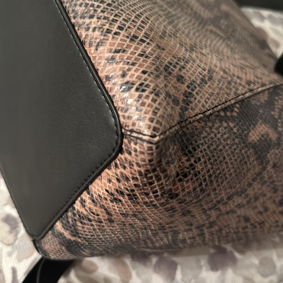 All Saints Snake Print Tote - Picture 7 of 9